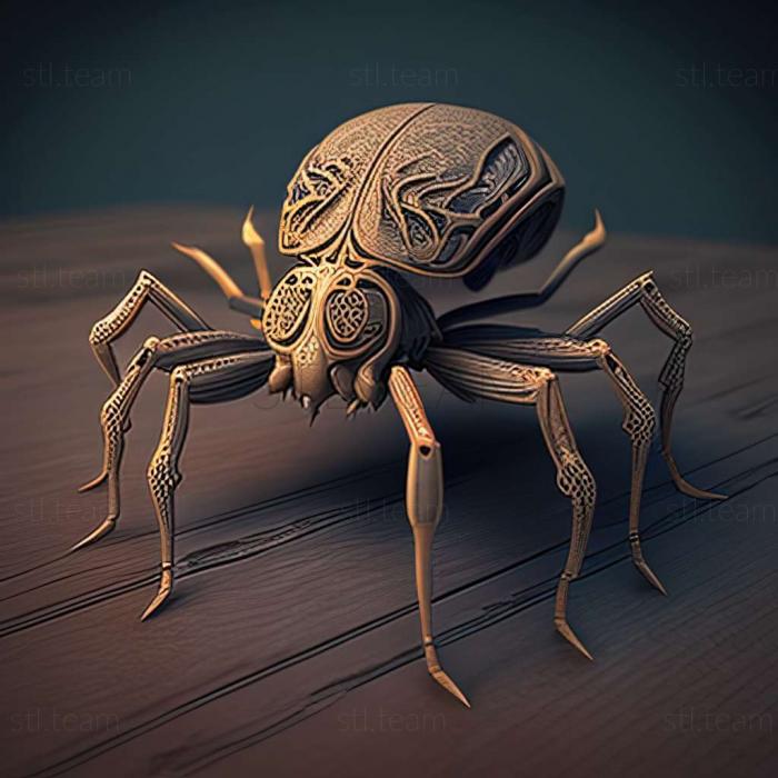 3D модель Ixodes howelli (STL)